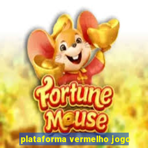 plataforma vermelho jogo